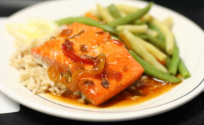 BC Ferries Salmon Entree ($11.99)