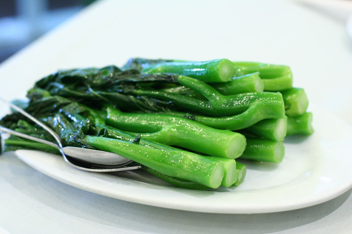 Steamed Chinese Brocolli at BoKong Restaurant