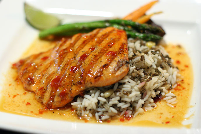 Steelhead salmon at Cactus Club