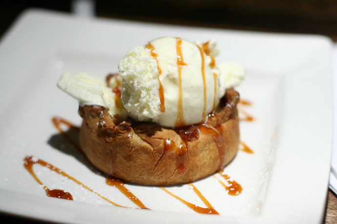 Fresh baked apple pie at Cactus Club ($7.50)