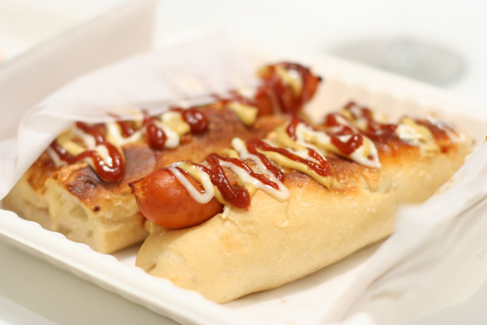 French Hot Dog from Cafe Crepe (yum) - click photo for larger version