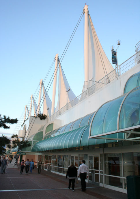 Canada Place - Vancouver's cruise ship terminal