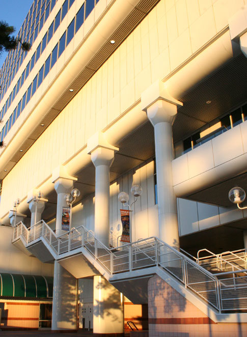 Vancouver's Trade and Convention Centre downtown