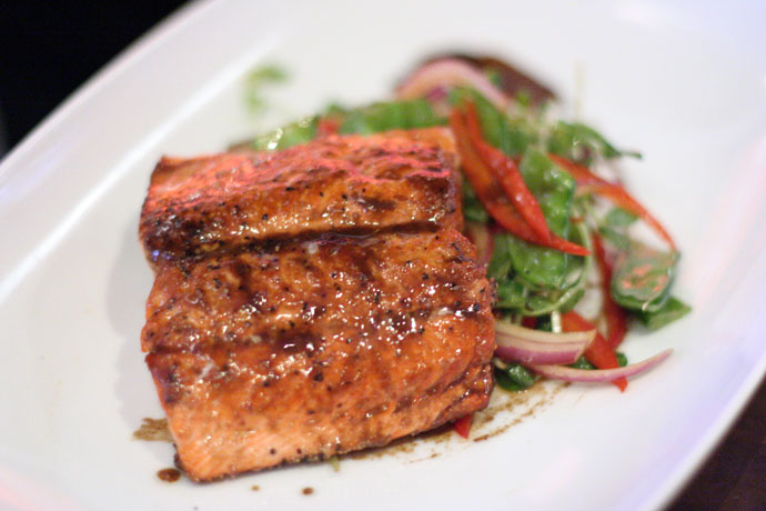 Wild BC Salmon at Goldfish Pacific Kitchen ($22)