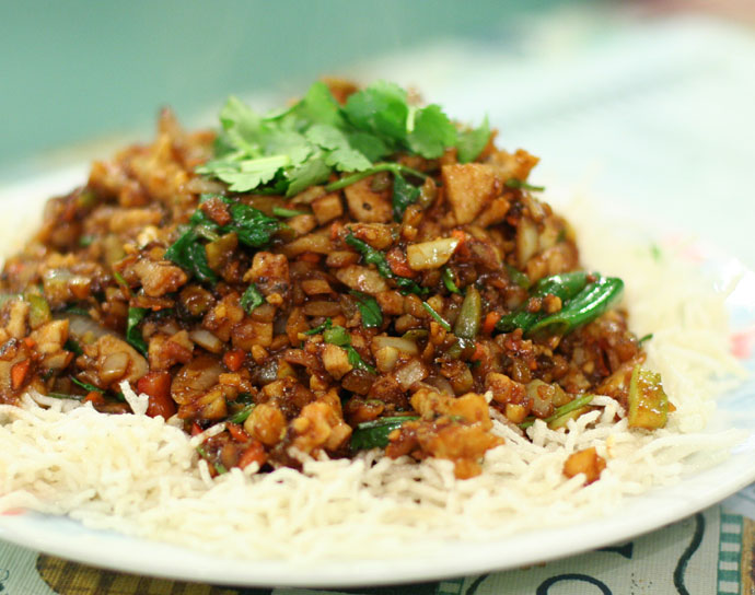 Masala Lettuce Wrap ($13.95)