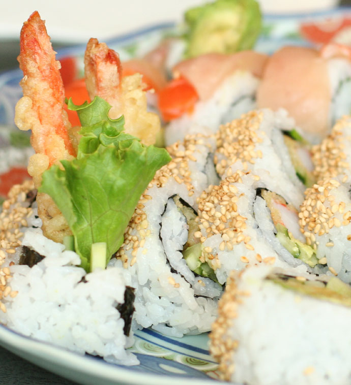 Dynamite Roll (shrimp tempura) - $4.25