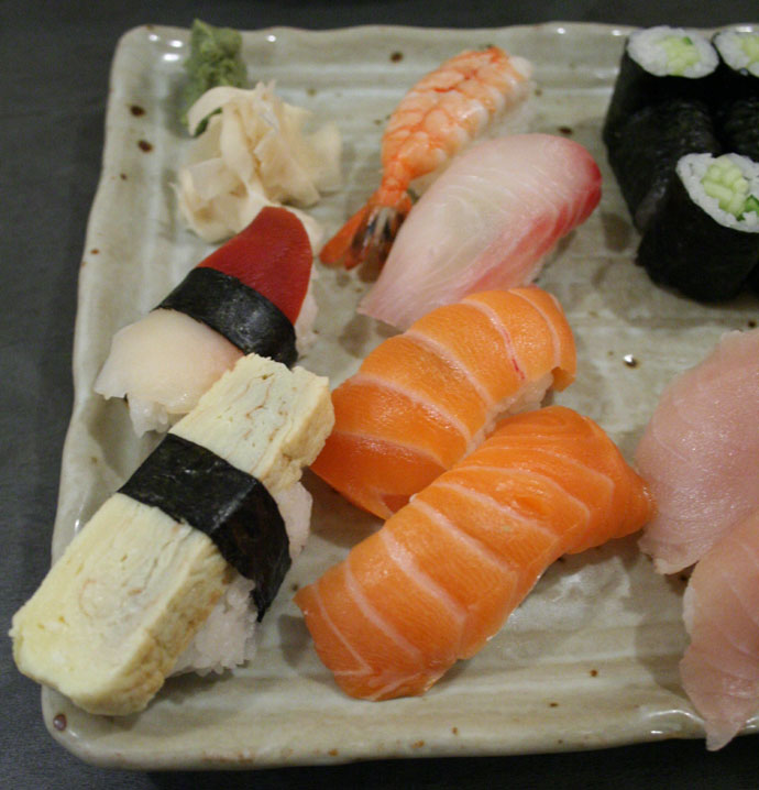 Assorted Japanese Sushi