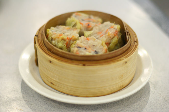 Vegetarian Siu Mai dim sum (Chinese food)