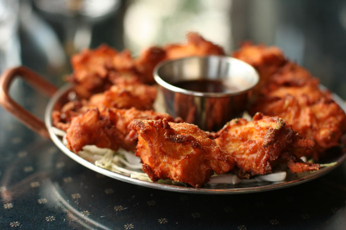 Onion Bhajis ($6.99, appetizer from Indian Oven restaurant in Vancouver).