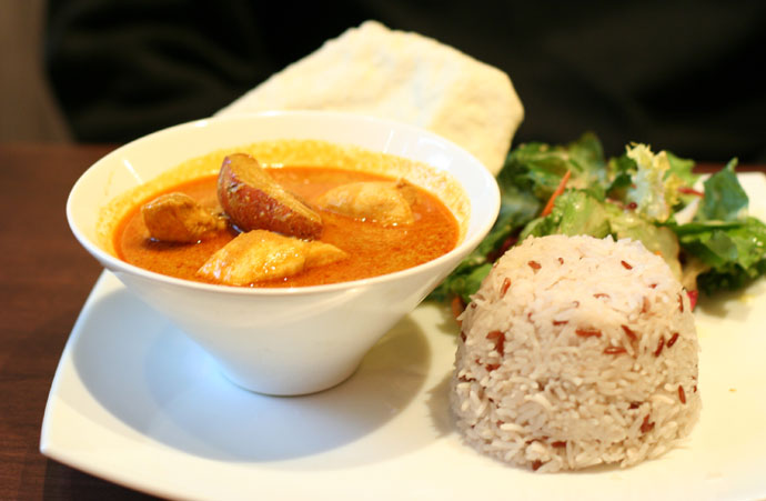 Curry from Jonker St Malaysian Restaurant in Vancouver.