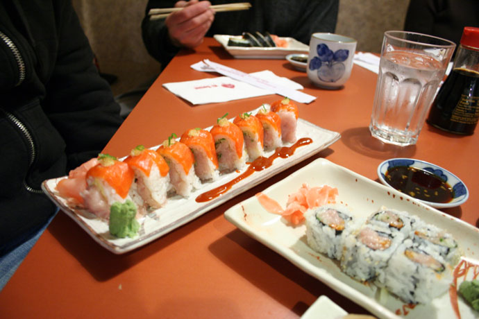 Some more sushi rolls from Ki Sushi in New West.