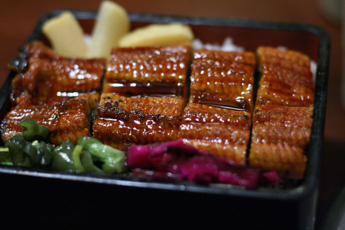 Unagi Don (Japanese BBQ Eel served on rice) - $11.25