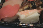 Sushi at Pacific Centre Food Court (video)
