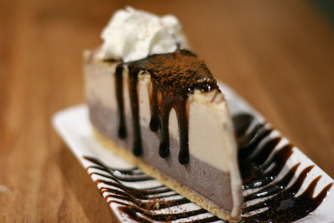 Mud Pie dessert ($6.00) from Pacifico Pizzeria Ristorante in downtown Vancouver BC Canada.