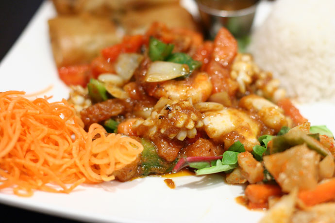 Singaporean Seafood Platter