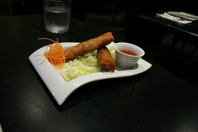 Spring Rolls from Shanghai 1949 Chinese Restaurant ($4.00)