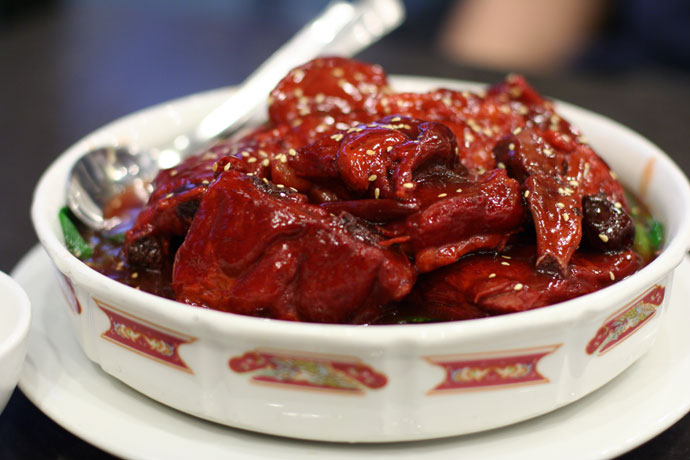 Special Pork Chop Wuxi Style ($13.95) from Shanghai Wonderful restaurant in Richmond, BC, Canada.