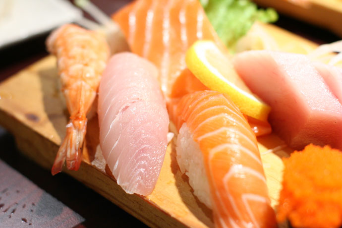 Sushi and Sashimi combo at Sushi Town ($7.75)