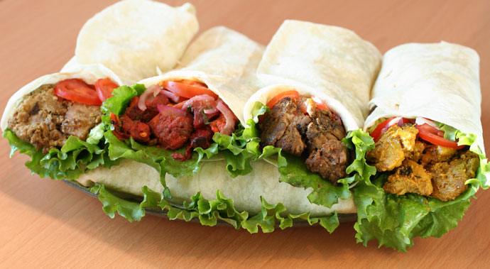 More wraps from Tandoori Delight foods