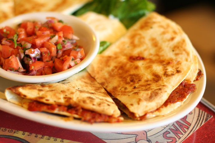Med Quesadilla ($11) from the Templeton restaurant in Vancouver
