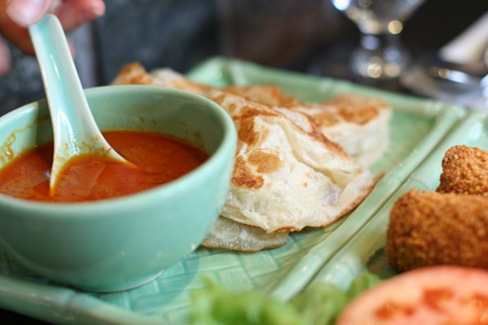 Roti Canai bread from Tropika on Robson ($2.95)