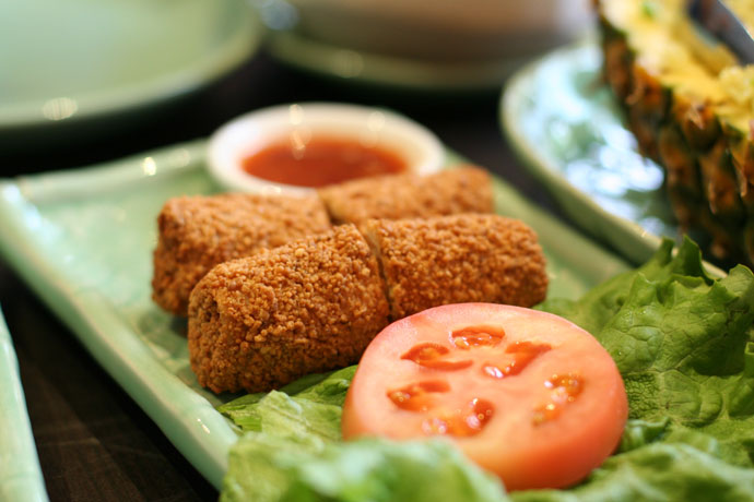 Indonesian Spring Rolls from Tropika on Robson Street ($2.50 each)