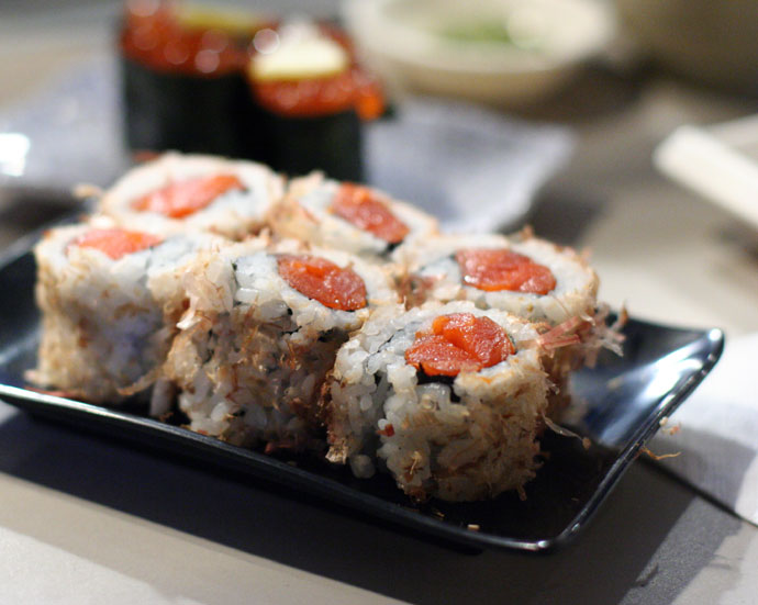 Sushi boats in Vancouver