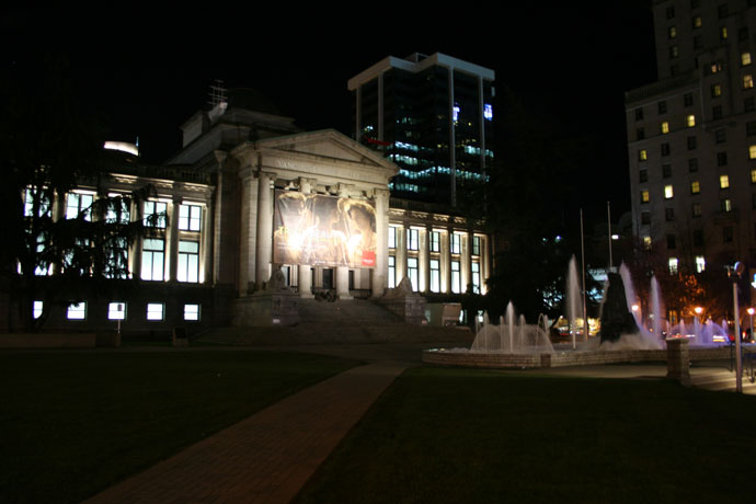 Vancouver Art Gallery downtown