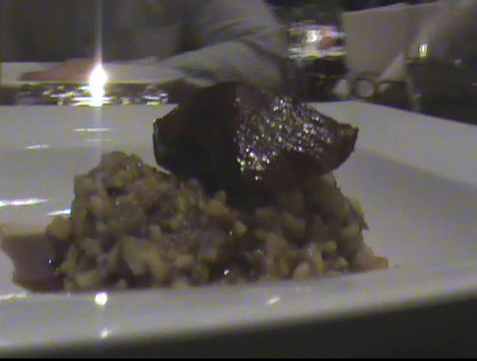 Still from the video (Yew Restaurant in Vancouver)