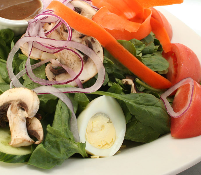 Spinach salad