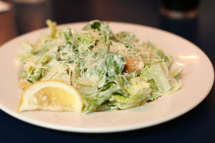 Side Caesar salad from Zacharys on Robson