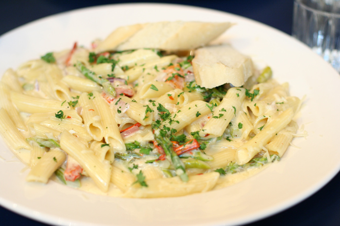 Gorgonzola Penne Pasta from Zacharys on Robson ($12.95)